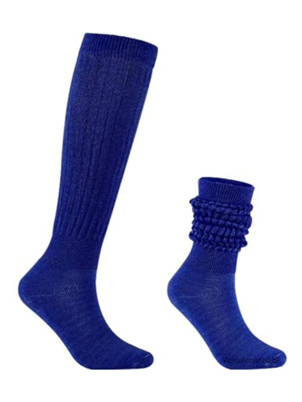 Slouch Socks Long Scrunch Knit Casual Boot Socks for Women Girls